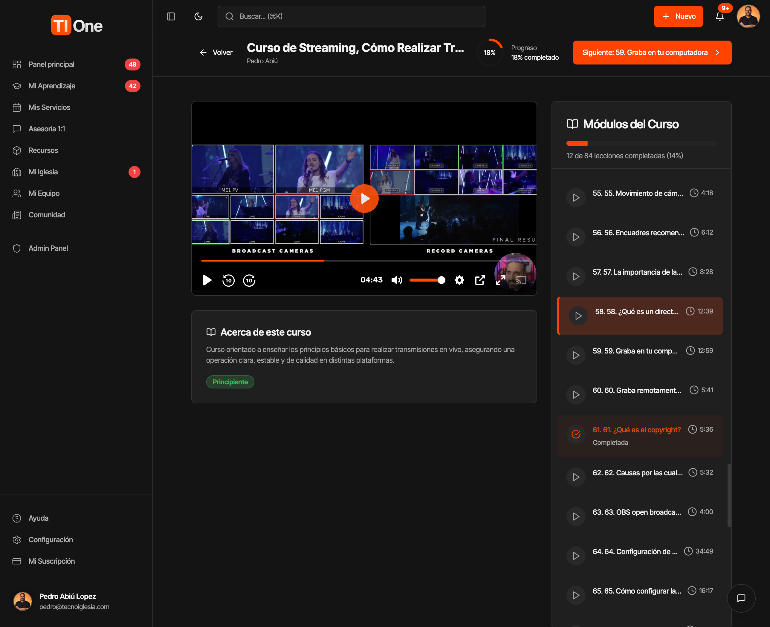 Tecnoiglesia One - Vista 2